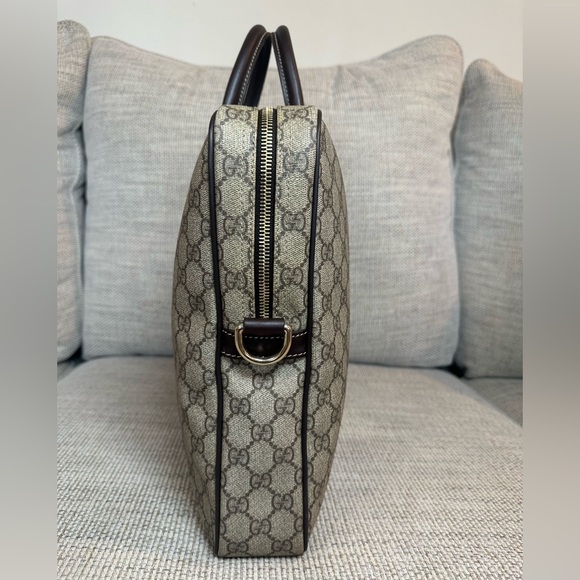 Gucci GG Supreme Men's Briefcase - Picture 4 of 16